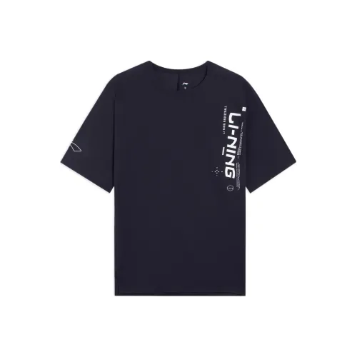 LINING Professional Basketball Series Т-рубашка Мужская Черная