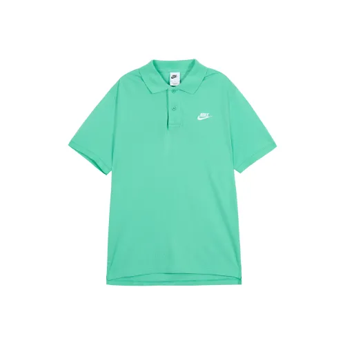 Nike Зеленый Желтый Мужские Футболки