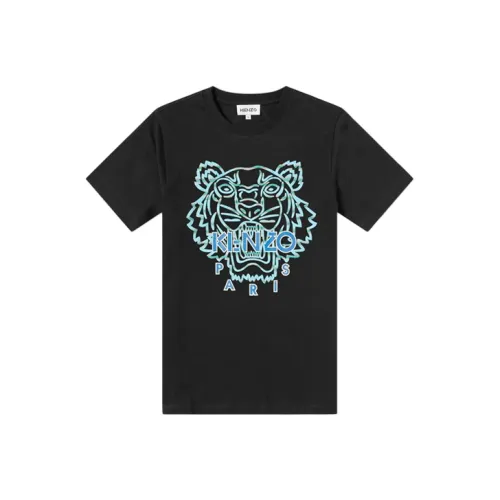 KENZO Classic Tiger Head Черная Мужская T-Рубашка
