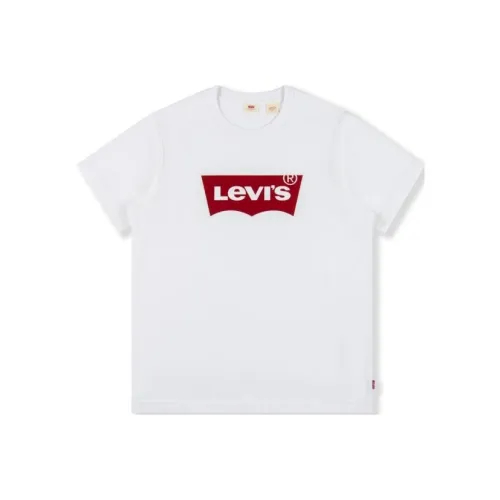 Levis Белая Мужская T-Рубашка