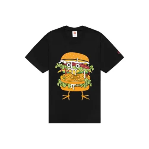 Clot Черная Унисекс Футболка