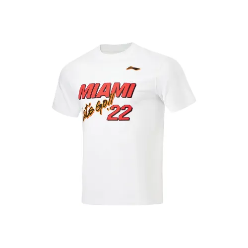 LINING T Рубашка Унисекс Стандартная Белая