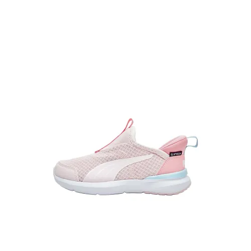 PUMA Short Детская Беговая Обувь Низкий Топ Розовый Kids