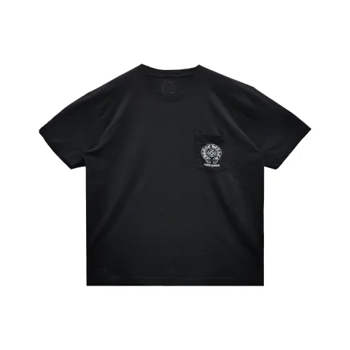 Chrome Hearts Черная Унисекс Футболка