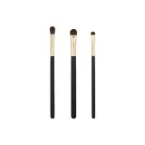 3 шт Черный Золотой Маленький Кисть для Тени для Восковых Елец: 2 Набора