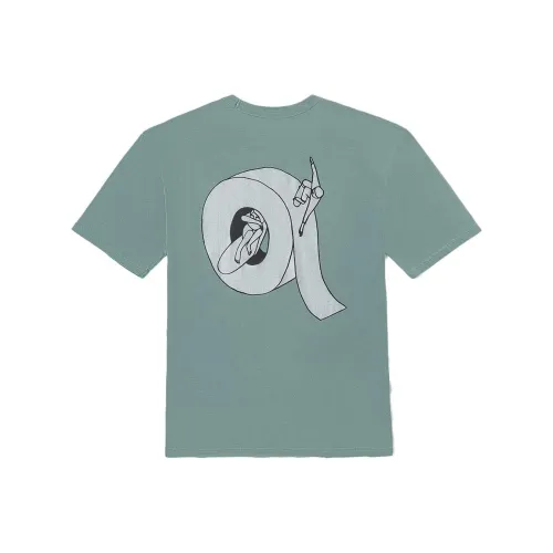 VANS Зеленая Унисекс Футболка