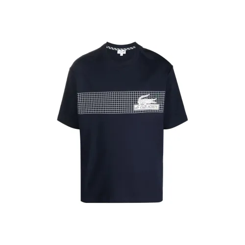 LACOSTE Collaboration Темно-синие Мужские T-рубашки