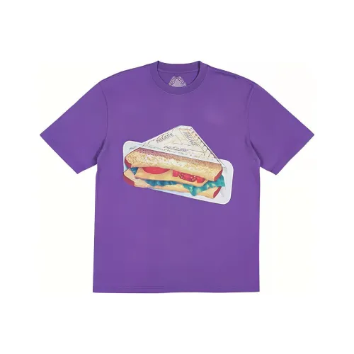 PALACE Фиолетовый Унисекс T-рубашки