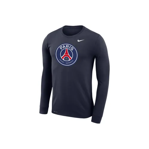 Nike Морской Синий Мужская Футболка