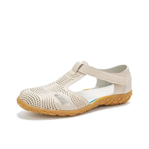 Сандалии Reivanti в римском стиле Женские Бежевые