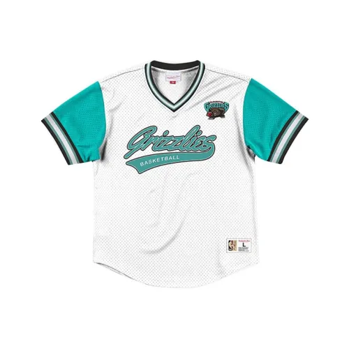 Mitchell Ness Белая Унисекс Футболка