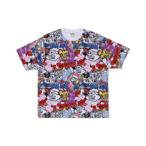 A BATHING APE Многоцветные Мужские T-рубашки