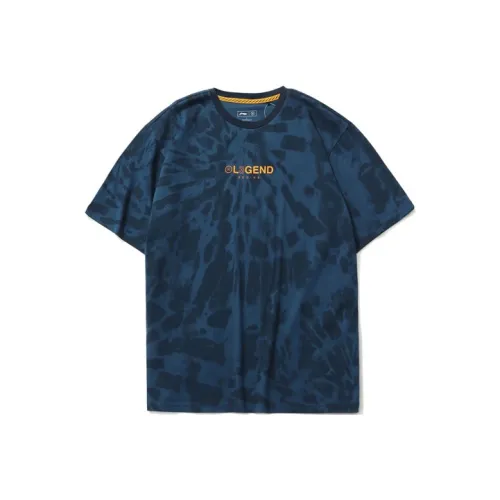 Подкладка Wade Collection Гуандун Синий Мужская Рубашка T