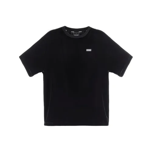 TEAM WANG Черная унисекс футболка