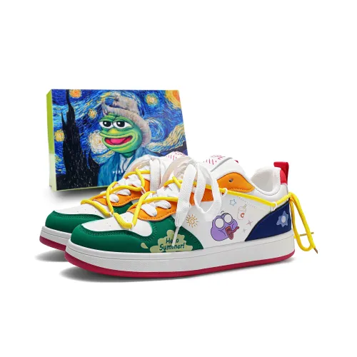 Кроссовки для скейтбординга Pepe The Frog Low Top Unisex
