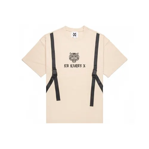 ED HARDY X Хаки Унисекс Футболка