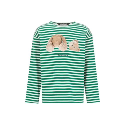 PALM ANGELS Зеленые Мужские Футболки