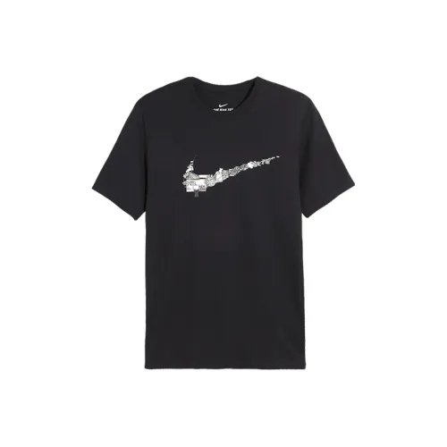 Nike Мужские черные футболки