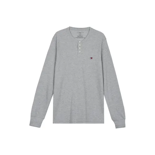 Tommy Hilfiger Серые Мужские T-Рубашки