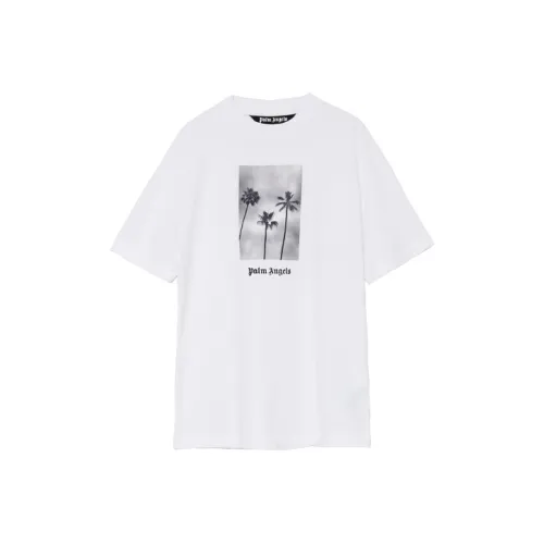 PALM ANGELS Белая Мужская Футболка