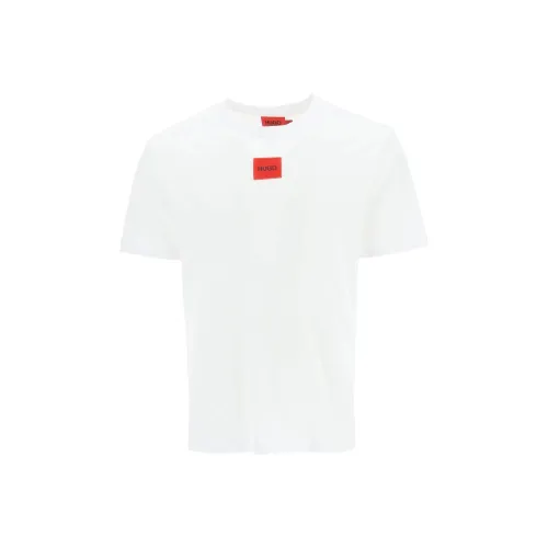 Hugo Boss Белые Мужские T-рубашки