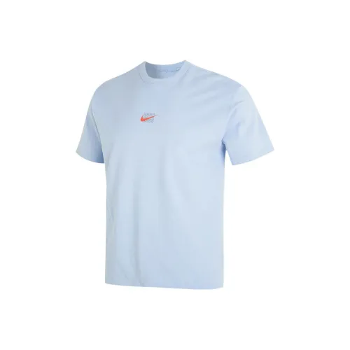 Nike Sportswear SS23 T-Shirt Унисекс Синий Фиолетовый