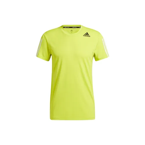 Adidas T-Shirt Мужская Зеленая Желтая