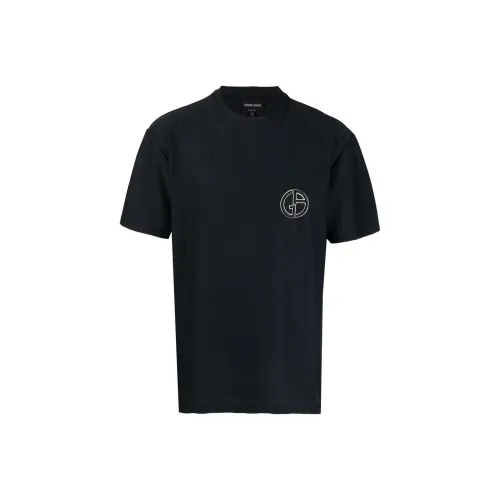 GIORGIO ARMANI Midnight Blue Мужская T-Рубашка