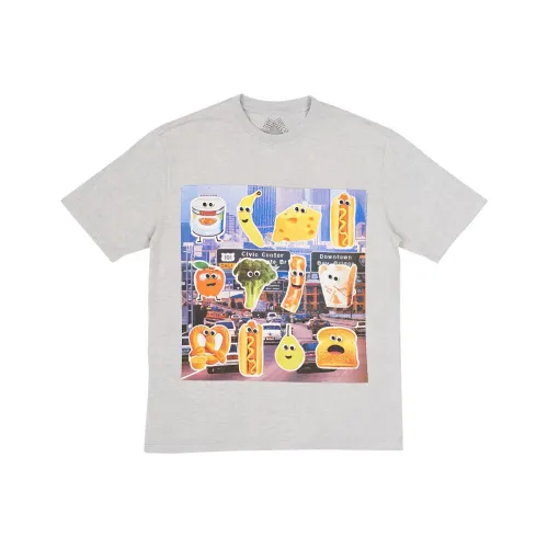 Дворцовый серый унисекс футболка