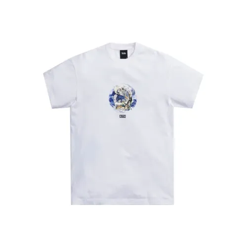 Kith Белая Унисекс Футболка