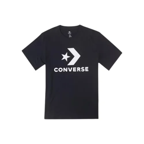 Конверс Черная Унисекс Футболка