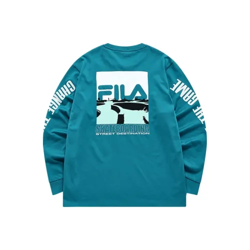 FILA FUSION T Рубашка Мужская Xiong Cui Синий