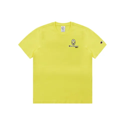 Champion T-Shirt Европейская версия Унисекс