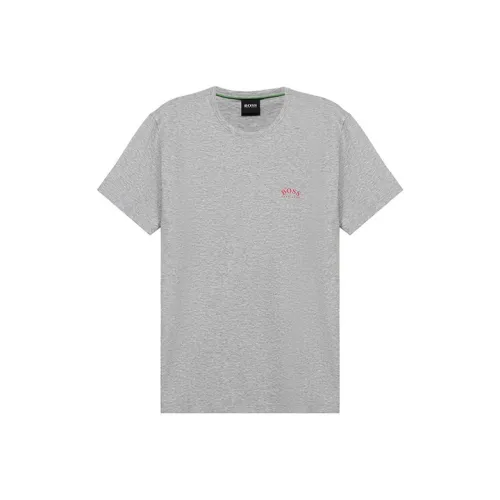 Hugo Boss Светло-серые Мужские T-рубашки