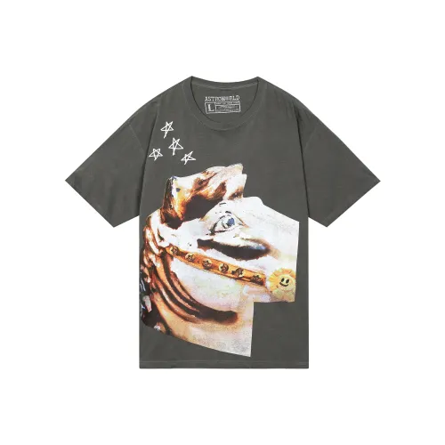 Travis Scott T-Shirt Унисекс Черный