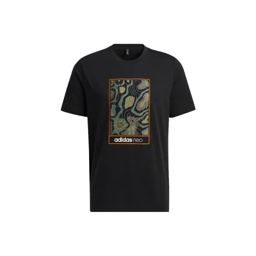 ADIDAS NEO Мужские Черные T-рубашки