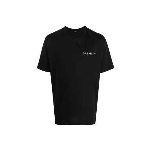 BALMAIN SS23 T-Shirt Мужской Черный