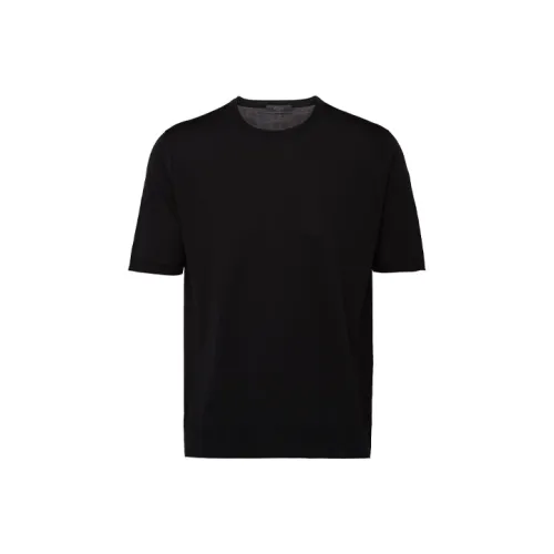 PRADA Мужские черные T-рубашки