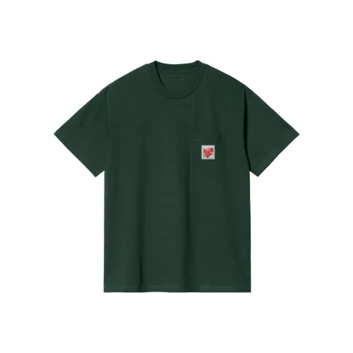 Carhartt WIP Растение Зеленый Мужской T-Рубашки