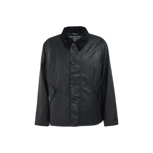 BARBOUR Мужские черные куртки