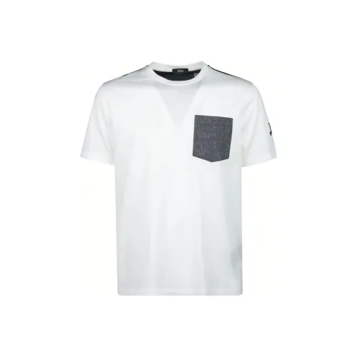 HERNO Белая Мужская T-Рубашка