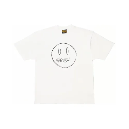 Drew House Smiley Collection T-Shirt Унисекс Белый