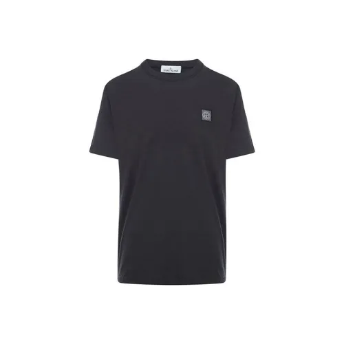 Stone Island Черные Мужские T-Рубашки