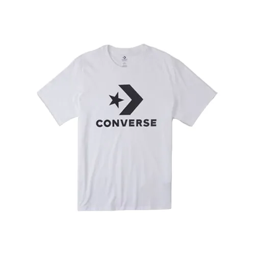 Converse Комплект с короткими рукавами T-Shirt Унисекс Белый