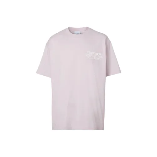 Burberry T-рубашка мужская светло-розовая