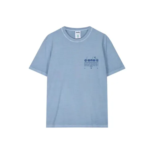 DIADORA SS22 T Рубашка Мужская Синяя