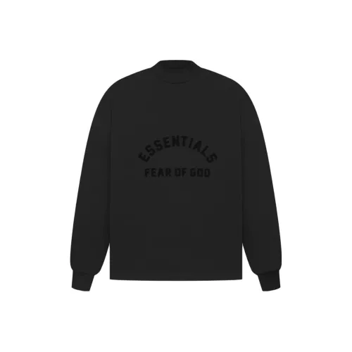 Fear Of God Essentials The Black Collection серия Глубокий черный Мужские T-рубашки