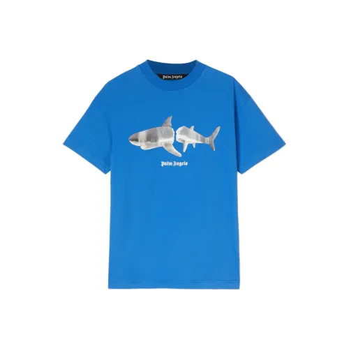 PALM ANGELS Синие Мужские T-рубашки