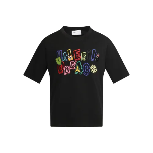 Valeria Obbaco T-Shirt Унисекс Черный