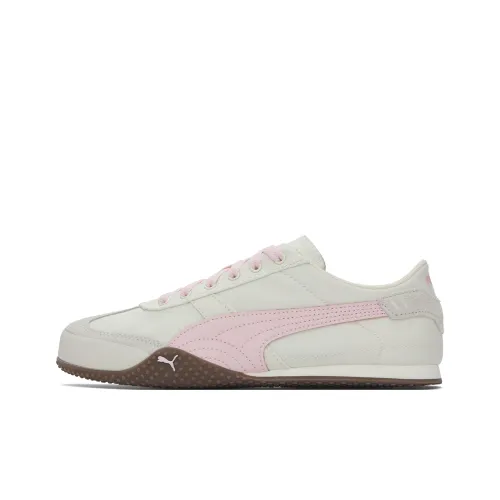 PUMA Bella UT Износостойкий и Легкий Низкий Топ Casual Унисекс Белый Розовый